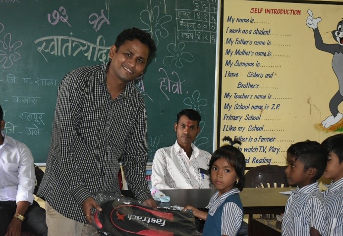 Education Support in Tribal Area